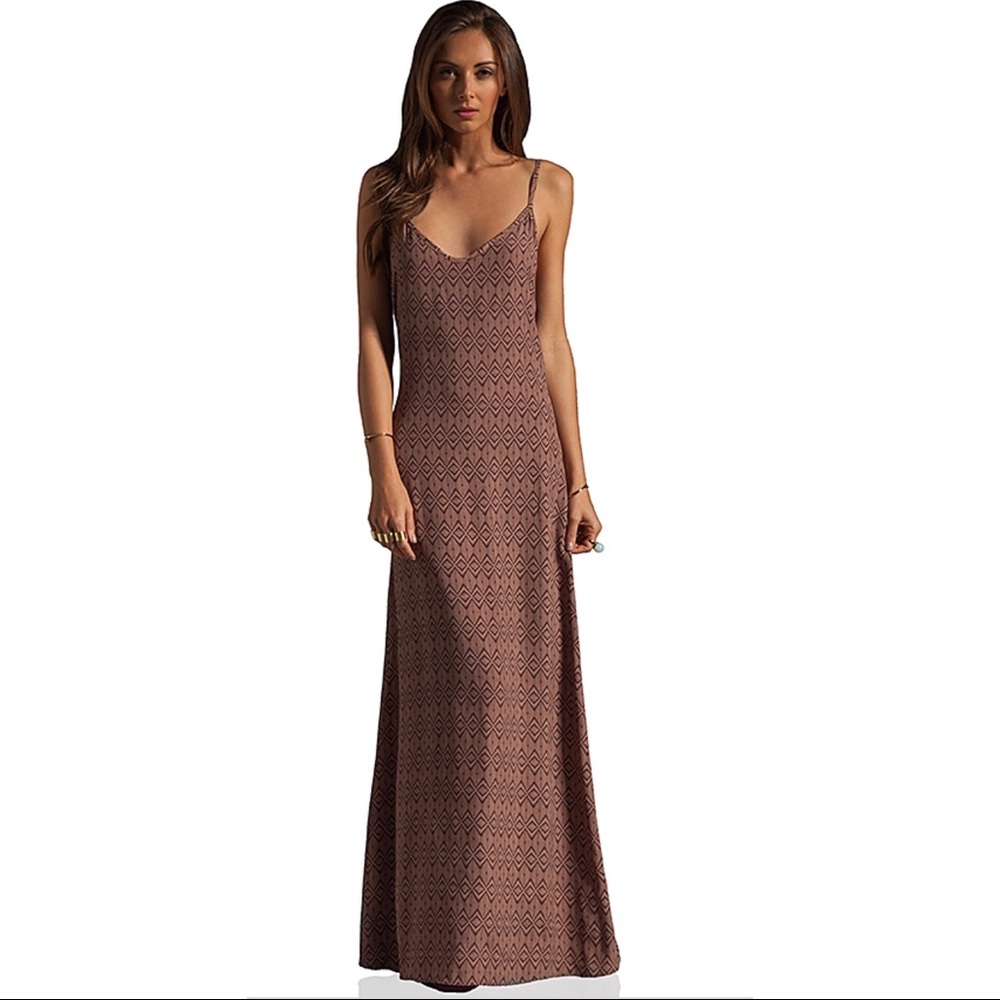 Flynn Skye Criss Cross Maxi Dress